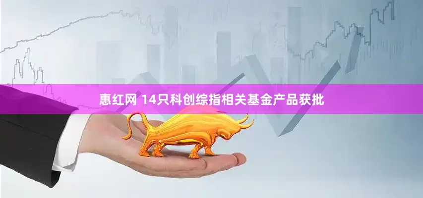 惠红网 14只科创综指相关基金产品获批
